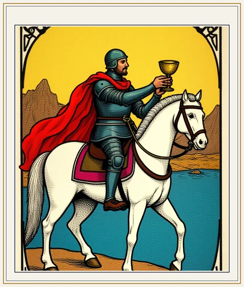 Carta Cavaleiro de Copas