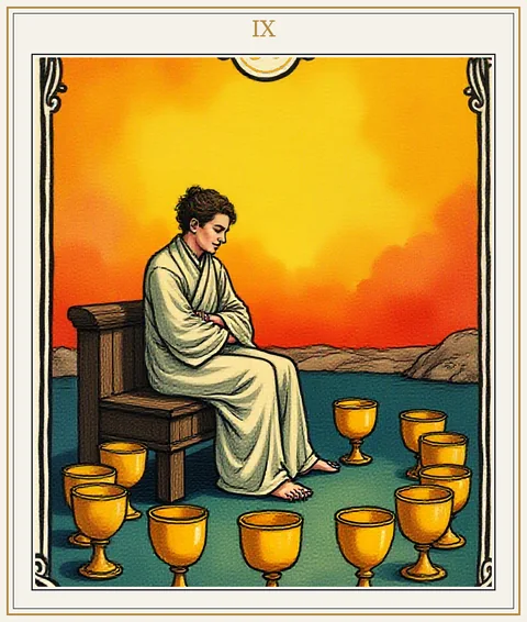 Carta Nove de Copas