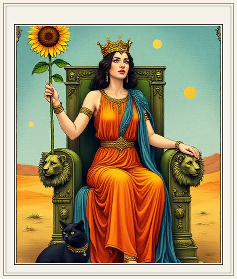 Carta Rainha de Paus